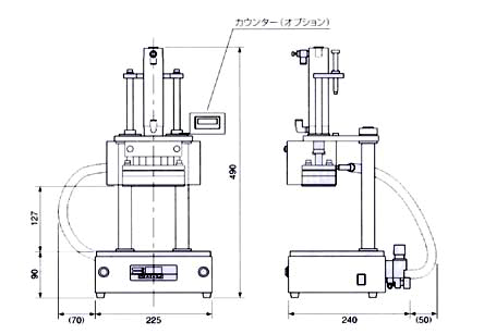 熱カシメ機（熱溶着機）